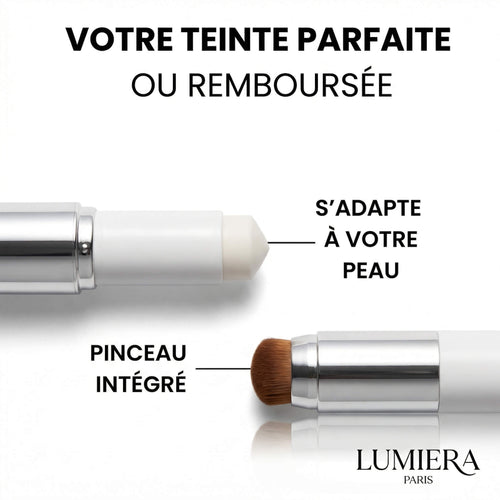 Fond de teint intelligent avec pinceau  integré